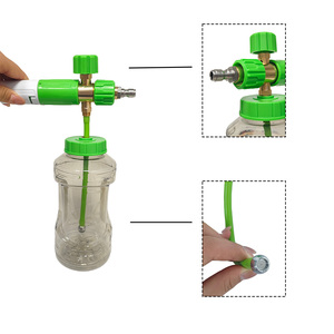 Portable High Pressure 1L Car Wash Water Jet Spray Gun <b>Washer</b> with Foam Bottle - Product Image 6