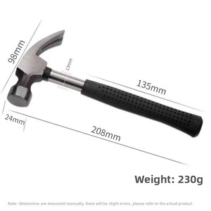 Dụng cụ sửa chữa búa đóng đinh bằng thép carbon công nghiệp chuyên nghiệp với tay cầm nhựa chống trơn, OEM/ODM tùy chỉnh cho việc bảo trì tự làm - Product Image 6