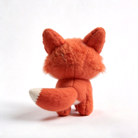 Vente directe du fabricant : adorable peluche renard orange, animal en peluche personnalisé pour enfants et cadeaux, peluche personnalisée