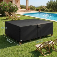 Housse de protection universelle pour meubles et canapés MUSE 600D en tissu Oxford imperméable et anti-poussière, taille et logo personnalisables, style moderne