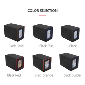 Boîte de rangement pour <span class=keywords><strong>cartes</strong></span> de jeu en cuir PU imperméable et léger, grande capacité, pour <span class=keywords><strong>cartes</strong></span> <span class=keywords><strong>Pokémon</strong></span> et jeux de société, vente en gros transfrontalière - Product Image 4