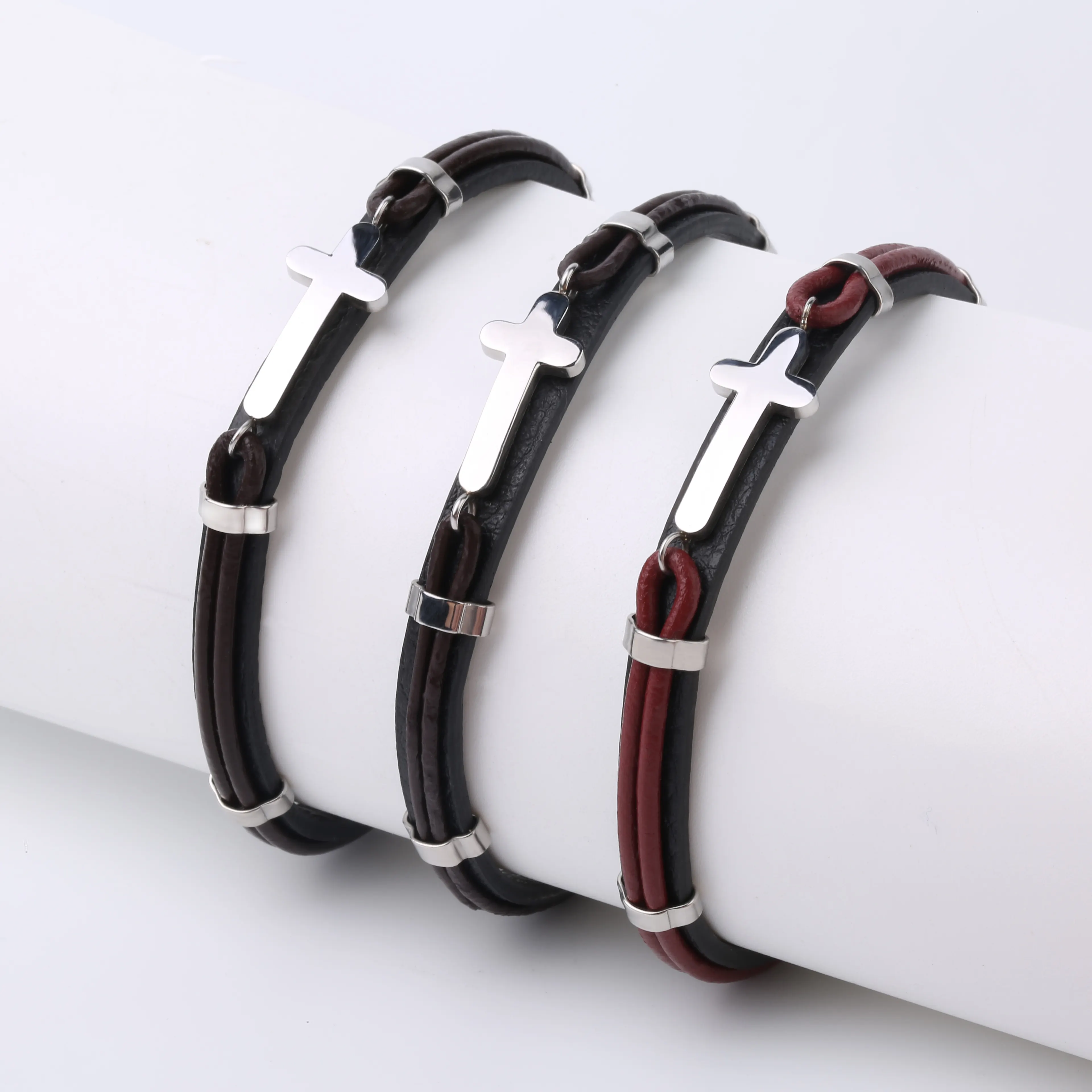 men leather cuff bracelets