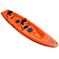 Vente en gros à prix réduit de touring en mer Kayak assis sur le dessus pour 2 et 3 personnes Kayak familial en tandem assis sur le dessus Canoë Kayak double à vendre