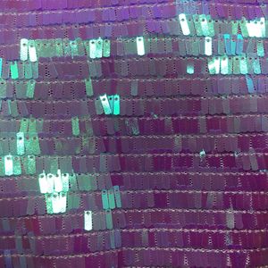 Thiết Kế Thời Trang Phụ Nữ Khiêu Vũ Ăn Mặc 9Mm Jumbo Dao Hình Dạng Hình Chữ Nhật Màu Tím Tối <span class=keywords><strong>Sequin</strong></span> Vải - Product Image 5