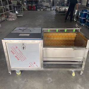 Meilleur <span class=keywords><strong>prix</strong></span> – Équipement automatique de lavage et de pelage de fruits et légumes à grande capacité et alimentation continue pour ligne de production d'aliments surgelés - Product Image 1