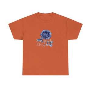 OEM ODM Blue Rose Floral Elegance T <strong>Shirt</strong> with text - Product Image 6