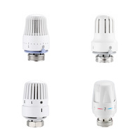 Vanne thermostatique de radiateur réglable pour le contrôle de la température du chauffage au sol M30*1.5 pour les pièces de chauffage au sol