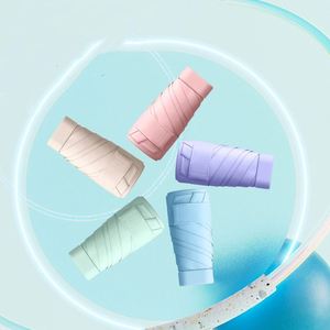 Paraguas Plegable de Bolsillo Mini Portátil al por Mayor para Damas, Personalizado con Protección UV, Luz y Estuche con Logotipo, Manual - Product Image 4