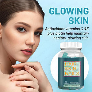 Vente en gros de bonbons pour cheveux avec multivitamines et biotine au collagène pour blanchir et soigner la peau, les cheveux et les ongles OEM - Product Image 4