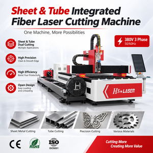 Machine de découpe <span class=keywords><strong>laser</strong></span> à fibre 3000W 6000W pour tôles et tubes, équipement de découpe <span class=keywords><strong>laser</strong></span> pour plaques métalliques et tuyaux - Product Image 1