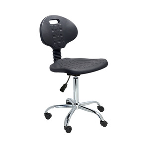 Hewei Industrial Chair IC007 PU Foam Height <b>Adjustable</b> Swivel Chair With Casters For Laboratory Use - Product Image 1