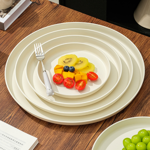 Bandeja de Servicio Multifuncional, Varios Tamaños, Logotipo Personalizado, Grado Alimenticio, PP Blanco y Negro, Apta para Lavavajillas y Microondas, para Hoteles y Restaurantes, al por Mayor - Product Image 3