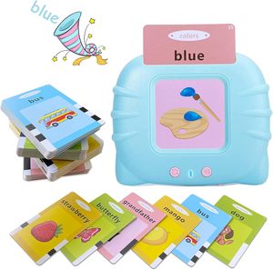 Tarjetas de Memoria Interactivas para Niños Pequeños de 1, 2, 3 y 4 Años, Juguetes de Aprendizaje del Idioma Montessori con 224 Palabras, Juguetes de Terapia del Habla de Bolsillo - Product Image 2