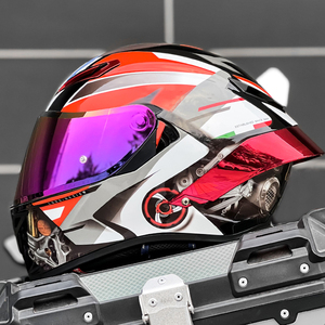 Nuevo <span class=keywords><strong>Casco</strong></span> de Motocicleta de ABS Integral con Doble Visor para Motocross Certificado por el DOT Fabricante de Cascos para Moto - Product Image 4