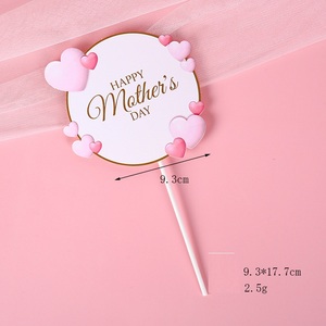Adornos para Pastel del Día de la Madre, la Mejor Mamá del Mundo, Adorno Floral para Cupcakes, Regalo del Día de la Madre, Decoración para Pasteles de Cumpleaños y Postres - Product Image 5