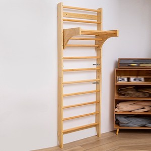 Jia Nuo Crafts, Barra Horizontal de Madera para Escalar, Equipo de Entrenamiento Físico para Niños en Interiores - Product Image 1
