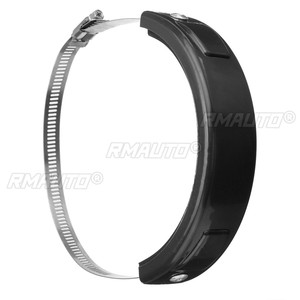 Universal <b>Motorcycle</b> <b>Exhaust</b> Silencer Tube Heat Shield Protector Protection Cover 100mm-160mm Adjustable For Off-road <b>Motorcycle</b> - Product Image 4