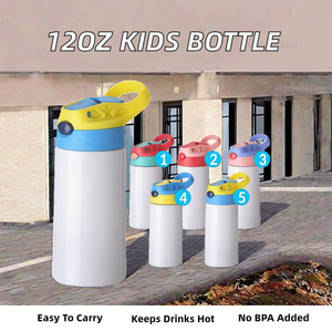 Termo Infantil de Acero Inoxidable 304 de 12oz, Aislado, Libre de BPA, Portátil, con Diseño de Escuela, con Pajita y Aislamiento al Vacío, Mantiene la Temperatura de 6 a 12 Horas - Product Image 2