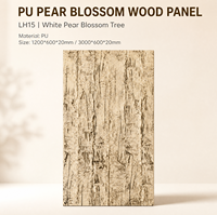 Panneau décoratif mural intérieur moderne imperméable en PU, imitation pierre 3D pour salon, chambre et salle de sport