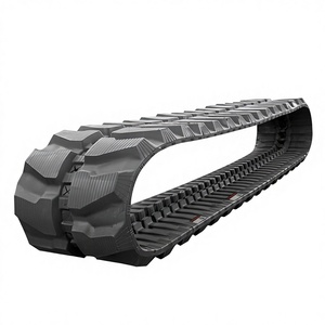 Peças de Chassi para Mini Escavadora FL Brand, Esteira de Borracha Natural <span class=keywords><strong>450x81x76</strong></span> para JCB JZ70 8080ZTS - Product Image 1