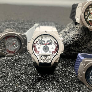 Nuovo prodotto <span class=keywords><strong>Jason</strong></span> Statham stile lusso orologio da uomo 20mm impermeabile al quarzo orologio in diretta - Product Image 4