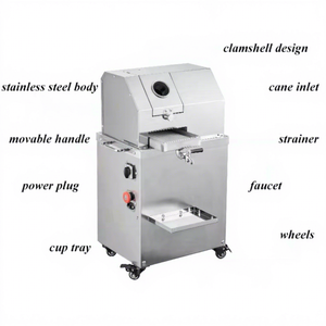 Presse à jus de canne à sucre électrique verticale automatique commerciale 450W à fonctionnement simple pour les entreprises de jus - Product Image 6