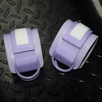 Bande de musculation pour jambes et hanches en coton et nylon élastiques, sangles de cheville respirantes en néoprène pour la protection sportive