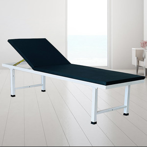 Hirowa Examination <b>Bed</b> 1900x600x750mm Powder Coated Back Lift Stainless Steel Medical Use - Product Image 1