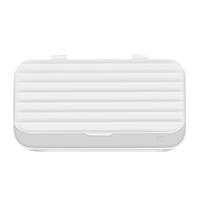 Nettoyeur à ultrasons intelligent 45 kHz USB, vente en gros, pour usage domestique, lunettes, bracelets de montre, brosse de nettoyage ultrasonique portable, mini