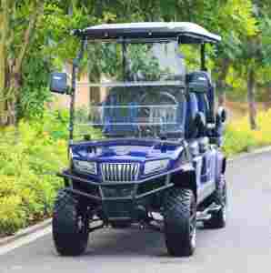 HDK EVOLUTION D5 Maverick 4 + 2 Plus Carrito de golf eléctrico de lujo para seis pasajeros para villas, resorts y campos de golf - Product Image 1