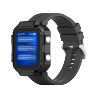 Android 8.1 建筑安全 GPS 手表 4G 实时定位追踪器 IP68 防水，适用于现场管理