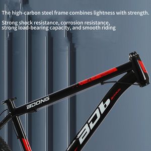 Vélo de montagne <span class=keywords><strong>suspendu</strong></span> avec freins à disque sur les deux roues et manettes de vitesse - Product Image 5