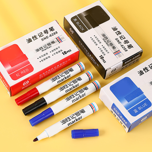 Marcadores Permanentes al por Mayor con Tinta de Color a Base de Aceite, No Tóxica, Ancho de Escritura de 10 mm, Sin Función de Borrado - Product Image 2
