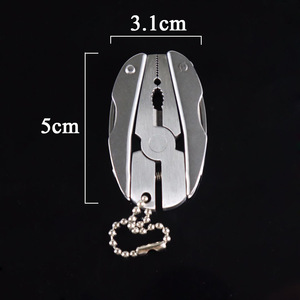 Rama Multi-functional Pliers 14-in-1 Stainless Steel Folding Keychain Tool Outdoor Vehicle Use - Product Image 2