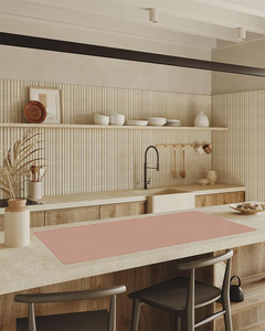 Napperon de table en silicone avec impression de logo Tapis de cuisson réutilisable Passe au lave-vaisselle Napperon de table en silicone de cuisine de grande taille écologique - Product Image 1