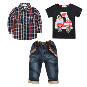 Conjunto de Ropa para Niños, Ropa Deportiva para Niños, Traje de 3 Piezas, Chaqueta, Pantalón, Trajes para Niños - Product Image 1