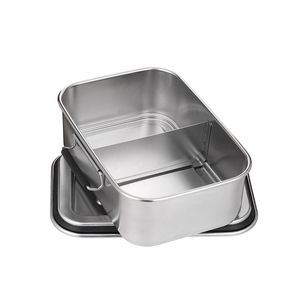 Nuevo diseño ODM aislado 900ml botella de <span class=keywords><strong>agua</strong></span> de acero inoxidable con compartimento <span class=keywords><strong>para</strong></span> tazas de aperitivos y bolsa de fiambrera <span class=keywords><strong>para</strong></span> juegos de regalo escolares - Product Image 6