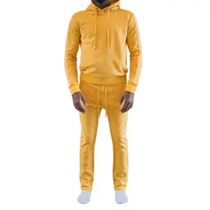 OEM high quality men long sleeve sports wear track suits two piece set brand customised tracksuits