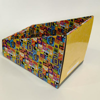 Carta Kraft personalizzata Pop-up Display scatola da tavolo in cartone da banco da esposizione scatola da esposizione da banco in cartone