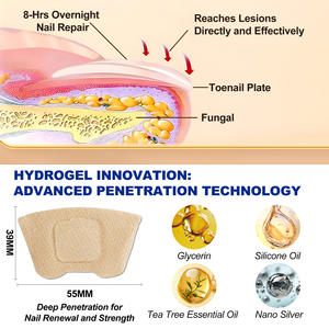 SEFUDUN 32枚入り ネイルパッチ 爪真菌パッチ 漢方配合爪真菌パッチ 弱った爪を強化する - Product Image 4