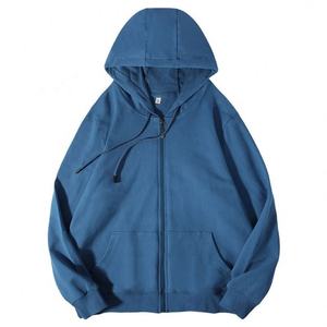 Sweat à capuche avec logo imprimé personnalisé de la meilleure qualité 100% coton à sublimation unie pour hommes - Product Image 5