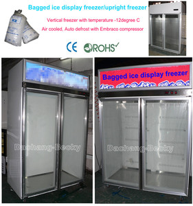 <span class=keywords><strong>Congélateur</strong></span> commercial à refroidissement par ventilateur, 2 portes vitrées, vitrine de présentation pour la vente au détail, <span class=keywords><strong>congélateur</strong></span> vertical - Product Image 4