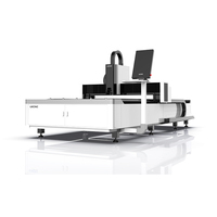 Máquina cortadora láser de fibra eficiente 1500W 3000W Control de software CNC Hoja de metal aplicable Max IPG Laser Nuevo usado