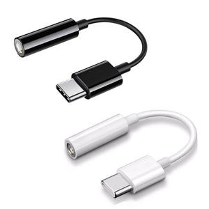 <b>Usb</b> Type <b>c</b> to 3.5mm Earphone Female Headphone Audio <b>Adapter</b> Jack Audio Converter - Product Image 1