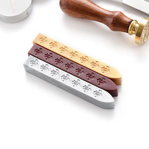 Kit de sceau de cire rétro 68 pièces, boîte cadeau pour Halloween, carte de noël, <span class=keywords><strong>enveloppe</strong></span> - Product Image 3