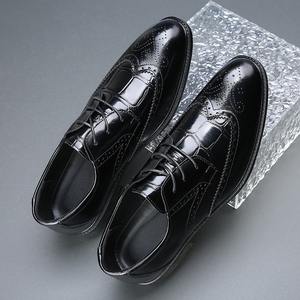 Zapatos de cuero personalizados para hombre, estilo casual británico europeo formal, nueva colección primavera/otoño. - Product Image 4