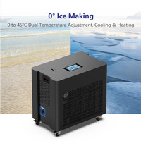 Refroidisseur et filtre à ozone Wi-Fi pour bain de glace à 0 degré avec fonction de fabrication de glace