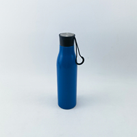 Gobelet isotherme en acier inoxydable de 750 ml avec couvercle en plastique, design cartoon, bouteille portable pour les sports de plein air