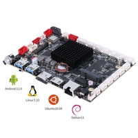 Carte de développement RK3568 1.0TOPS 2gb 32gb EMMC Gigabit Port Linux RK3568 Carte mère pour IOT Smart Home Gateway