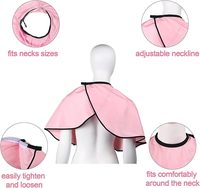 Beckon – Nouveaux tabliers de coiffure écologiques en nylon résistants à l'eau, capes de maquillage, tabliers de salon de coiffure, capes de shampoing, blouses courtes de barbier